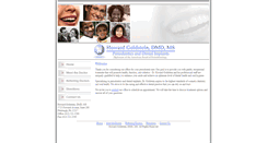 Desktop Screenshot of goldsteindmd.com